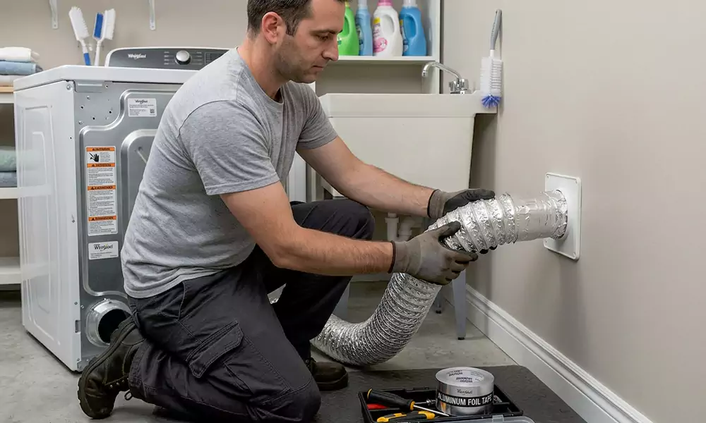 Dryer Vent Installation in Melrose, MA