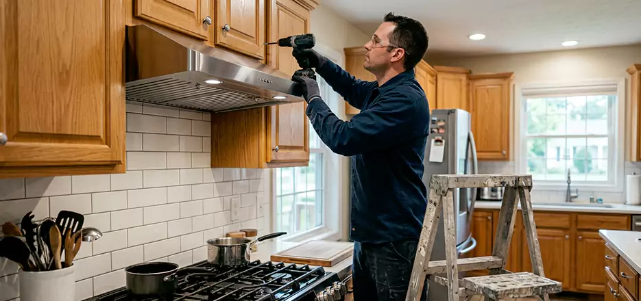 Wood Range Hood Installation Melrose