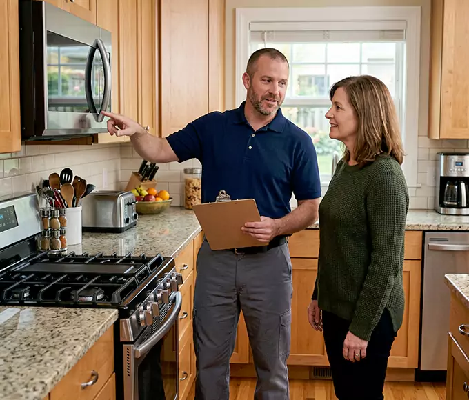 Why Melrose Homeowners Trust Us for Professional Microwave Installation?