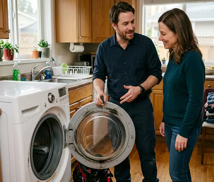 Why Melrose, MA Homeowners Choose Melrose Appliance Pro for Washer Door Seal Replacement?